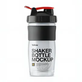 Transparent Shaker Bottle With Blender Ball